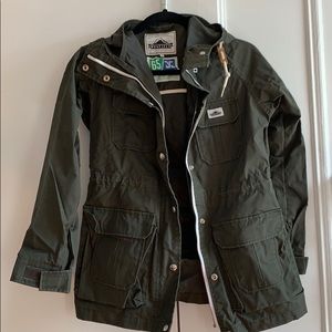 Madewell x Penfield wax jacket